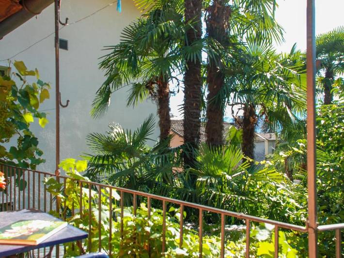 Ferienhaus für 3 Personen, mit Balkon und Terrasse sowie Garten
