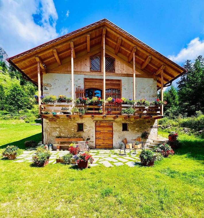 Chalet per 9 persone, con panorama e terrazza nonché giardino, con animali domestici - 1