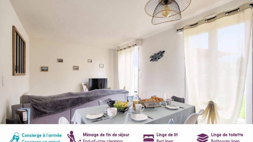 Gîte pour 6 personnes, avec jardin dans Les Hospitaux (Erquy) - 2