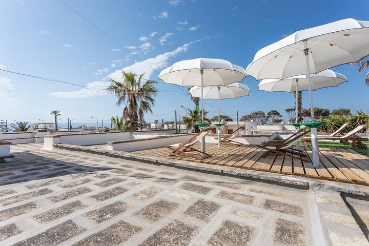 Ferienhaus für 16 Personen, mit Balkon und Garten
