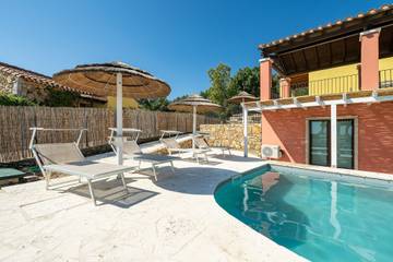 Villa Con Piscina per 10 Persone in Genna Spina, Castiadas, Foto 1