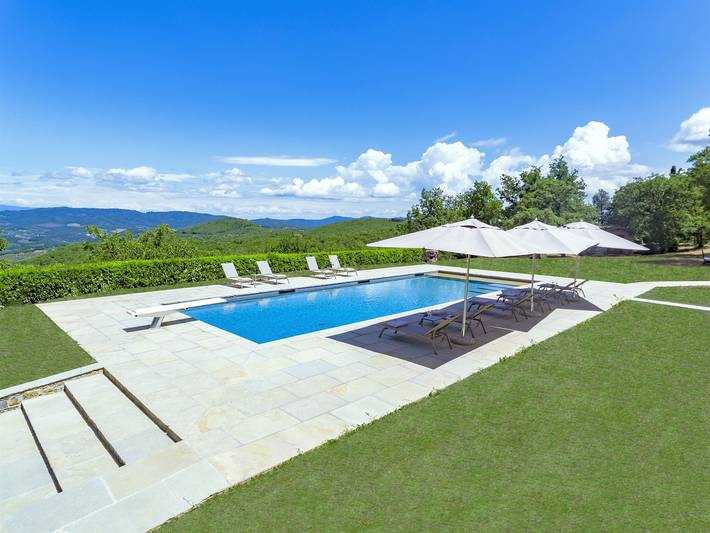 Location de vacances pour 10 personnes, animaux acceptés à Radda in Chianti - 2