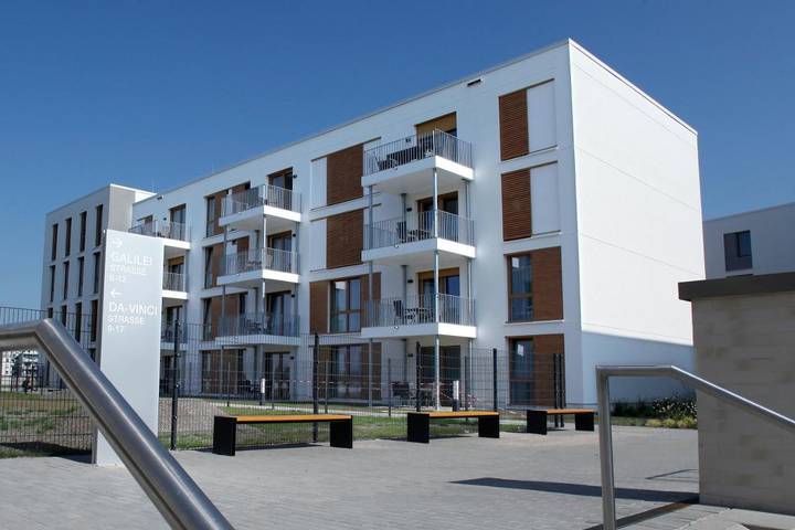 Appart’hôtel pour 5 personnes, avec Balcon et Jardin à Heidelberg
