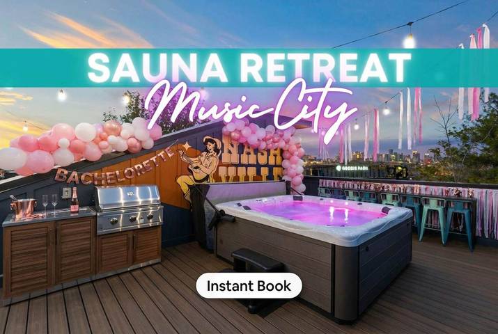 Vacation rental for 12 people, with garden and terrace in Nashville