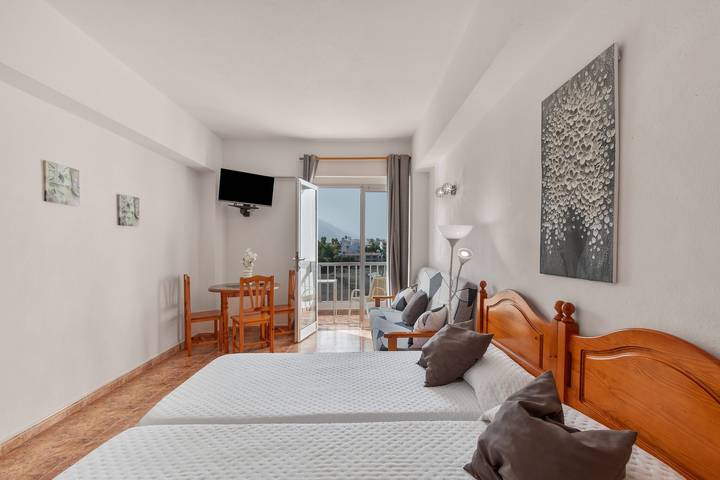 Studio für 2 Personen, mit Balkon auf La Palma