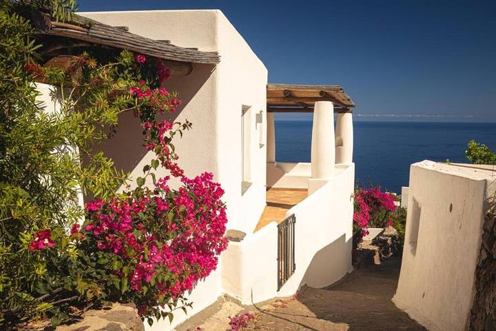 Ferienhaus für 5 Personen, mit Ausblick und Garten auf den Liparische Inseln - 4