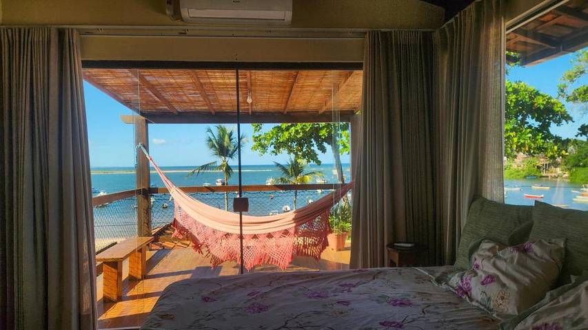 Casas e apartamentos de temporada para 2 pessoas, com vista e terraço em Itacaré