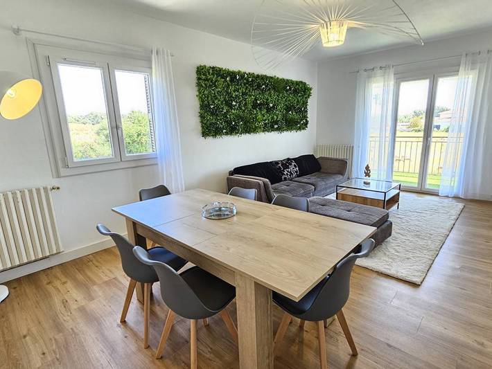 Appartement de vacances pour 6 personnes, avec balcon