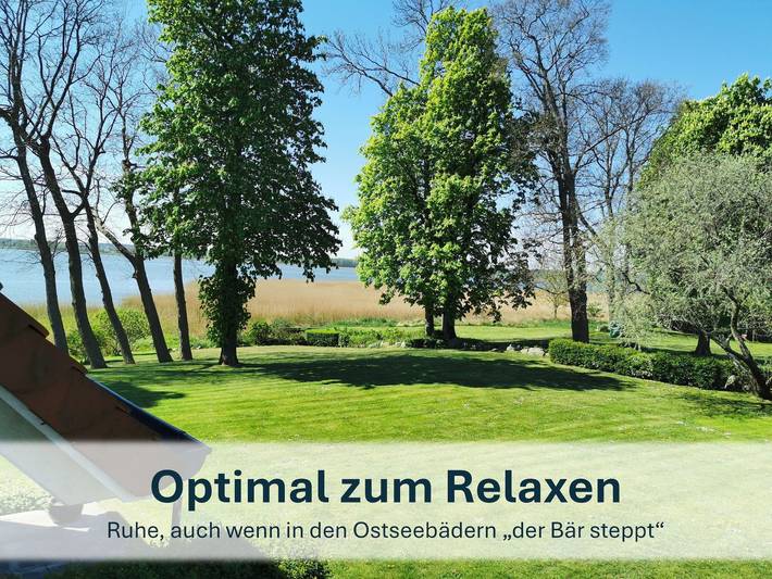 Ferienwohnung für 5 Personen, mit Balkon und Terrasse sowie Garten und Seeblick in Am Peenestrom - 4