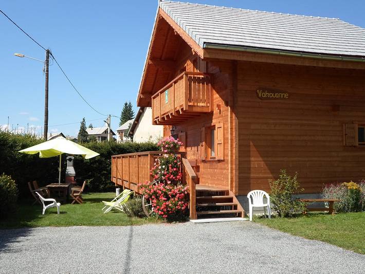 Chalet pour 9 personnes, avec jardin et balcon - 1