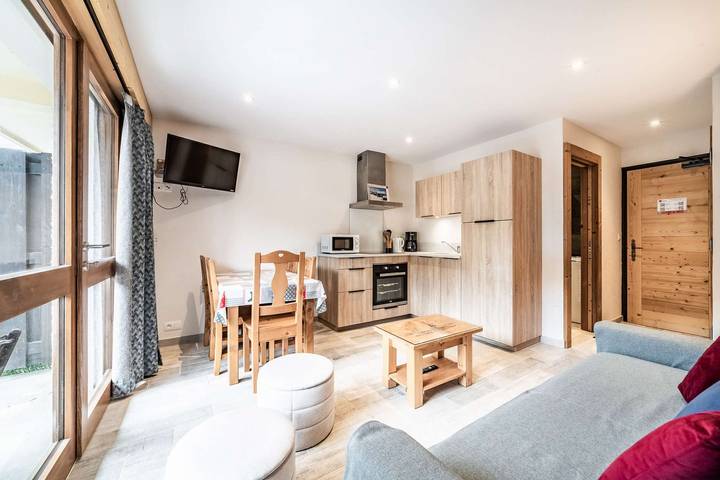 Ganze Ferienwohnung, Ferienwohnung für 4 Personen mit Balkon in Morzine, Les Portes du Soleil