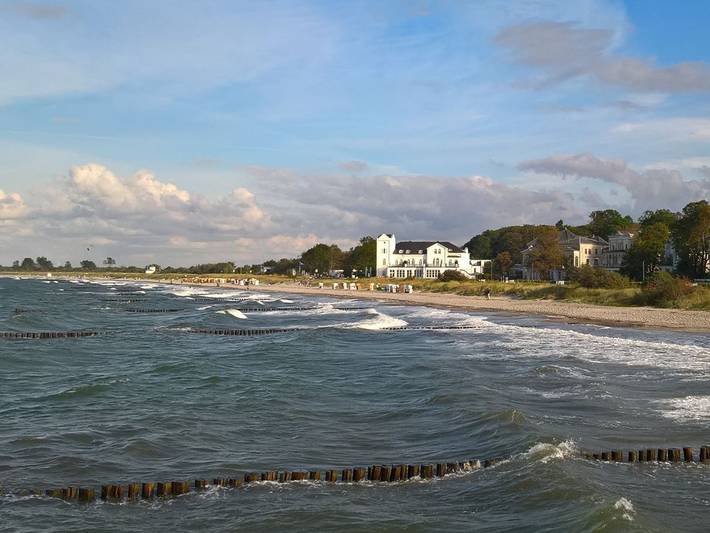 Ferienwohnung für 2 Personen, mit Balkon und Meerblick sowie Terrasse in Heiligendamm - 3