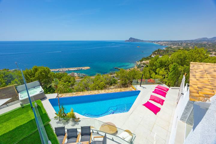 Finca für 13 Personen, mit Terrasse und Garten in Altea - 4