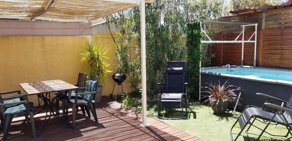 Gîte pour 3 personnes, avec piscine et jardin, animaux acceptés à La Crau - 2