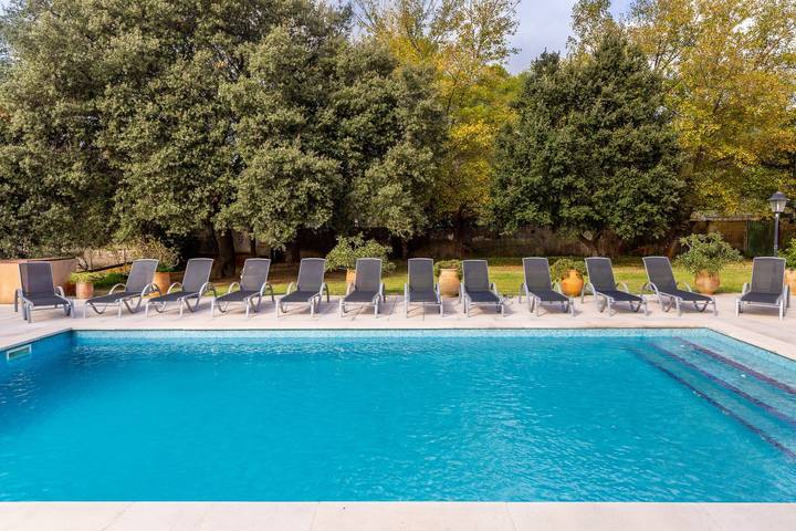Finca für 12 Personen, mit Balkon und Garten in Selva - 2
