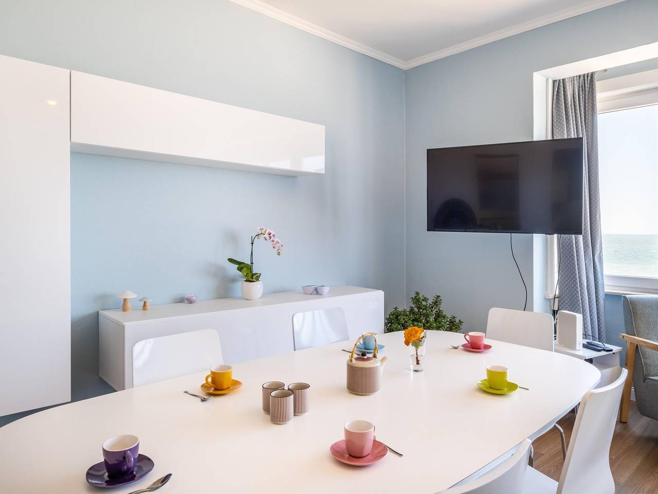 Appartement entier, Appartement de style avec vue frontale sur mer in Coxyde-les-Bains, Coxyde