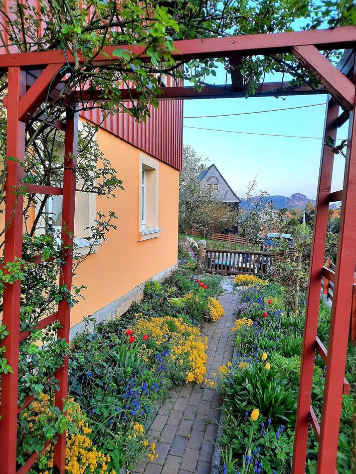 Ferienwohnung für 4 Personen, mit Terrasse und Ausblick in Sebnitz - 4