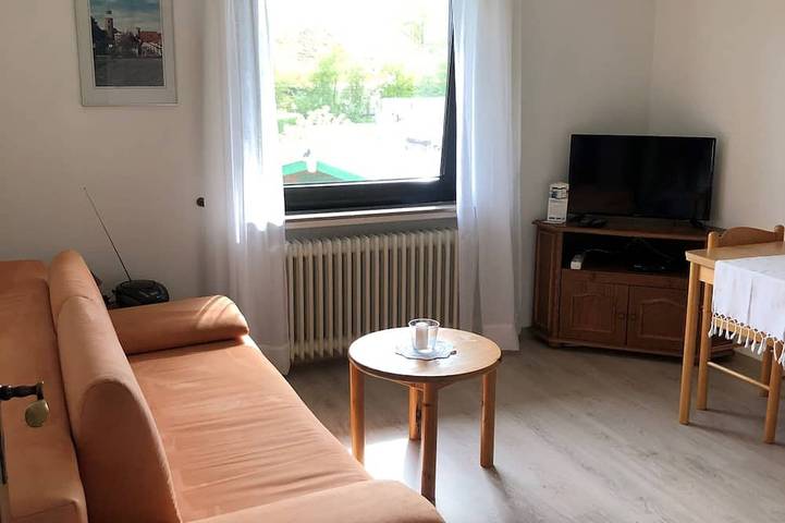 Ferienwohnung für 2 Personen, mit Garten und Sauna in Ditzum