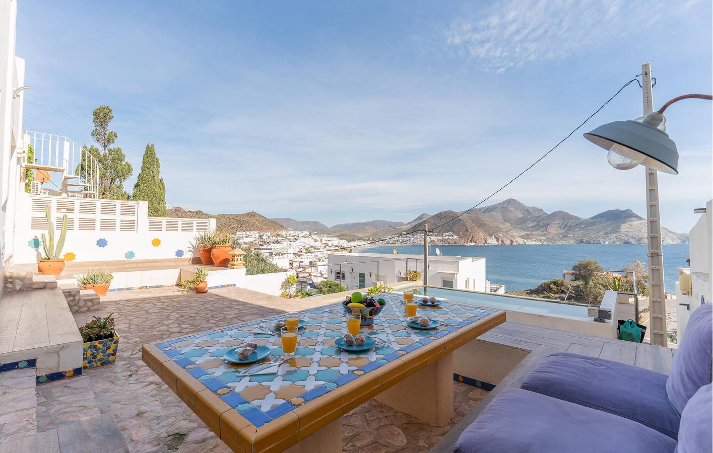 Fuga al mare: accogliente appartamento con 2 camere da letto, piscina e accesso alla spiaggia in San José (Andalusia), Nijar