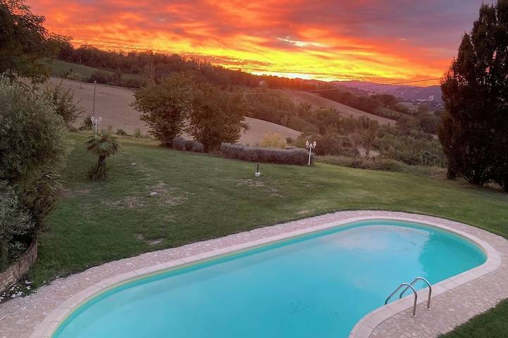 Ferienhaus für 12 Personen, mit Garten, mit Haustier