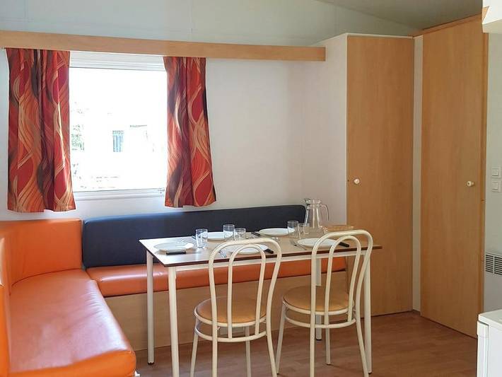 Camping Le Grand Pré - Mobilhome 4 personnes - Tv in La Terrière, La Tranche-sur-Mer