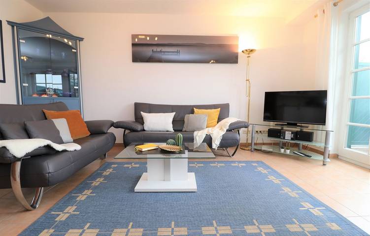 Ferienwohnung für 3 Personen, mit Seeblick und Ausblick sowie Balkon, mit Haustier in Wieck am Darß - 3