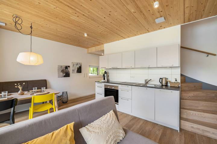Ferienhaus für 6 Personen, mit Balkon und Garten sowie Sauna in Schwäbische Alb - 4