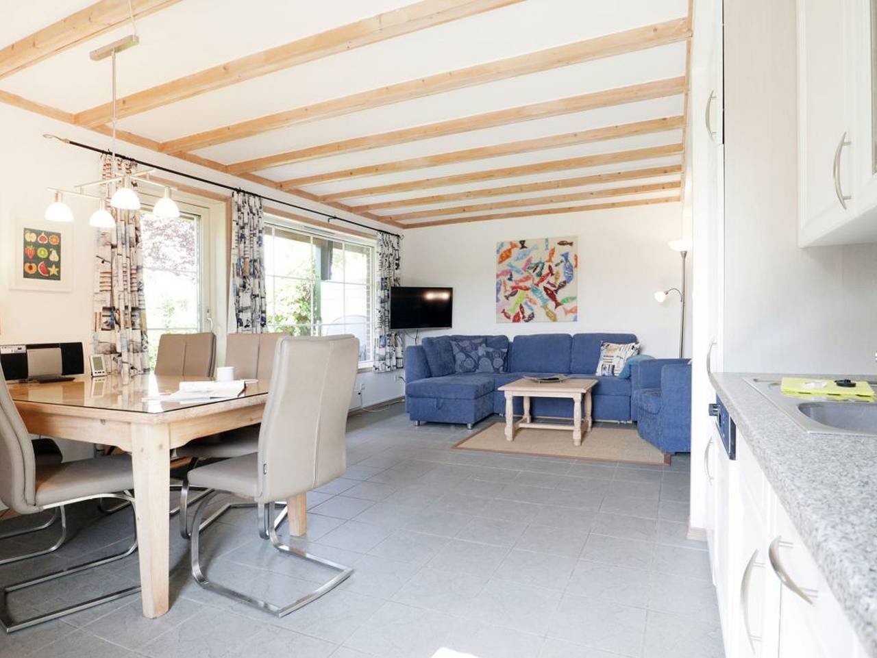 Ganze Ferienwohnung, Haus Seepferdchen Whg. - Haus Seepferdchen Whg. in Redewisch, Boltenhagen