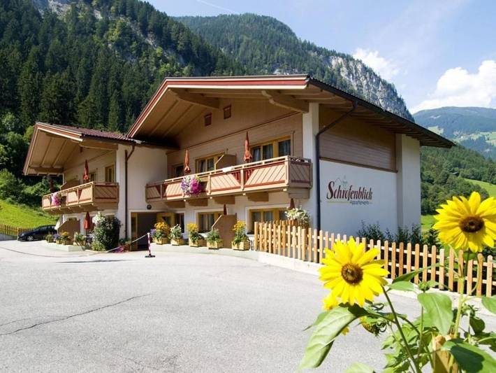 Ferienwohnung für 3 Personen, mit Sauna und Ausblick sowie Balkon, kinderfreundlich in Schwendau