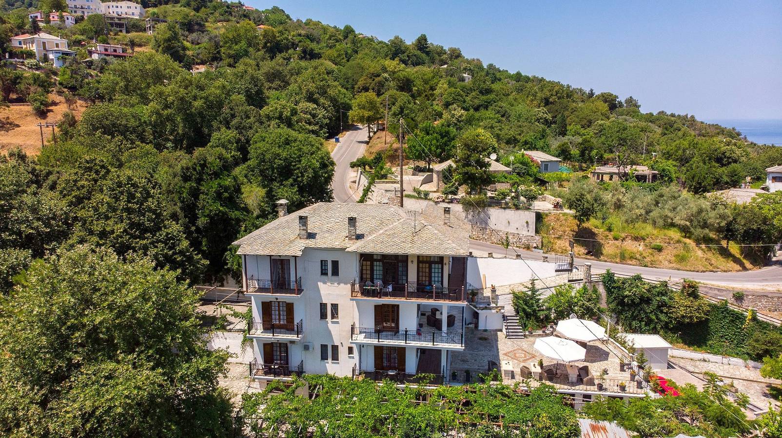 Gehele studio, Studio voor 2 personen met terras in Mouresi, Magnisia