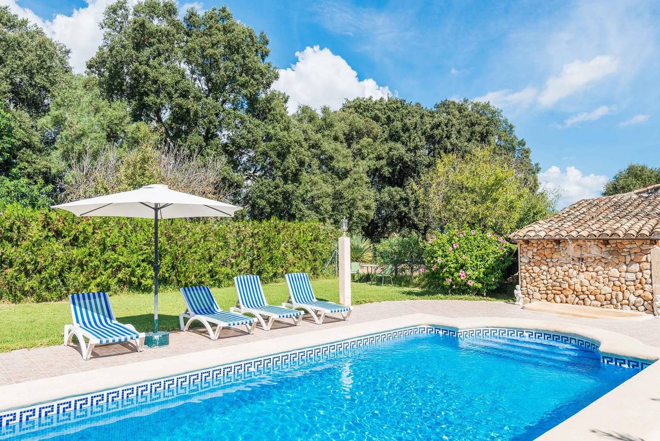 Sa Figuera Blanca - Ferienhaus mit privaten Pool in Buger. in Búger, Mallorca Inselmitte