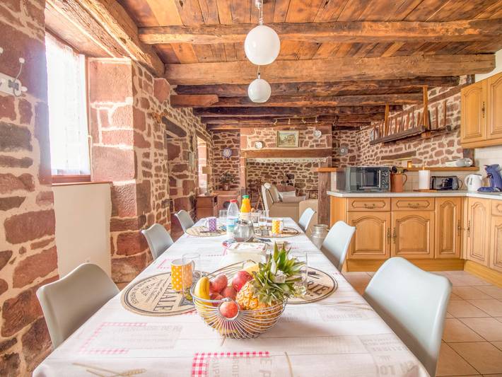 Maison de vacances pour 6 personnes, avec jardin ainsi que vue et terrasse, animaux acceptés en Corrèze - 3