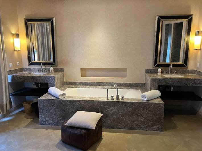 Villa pour 6 personnes, avec balcon ainsi que jacuzzi et piscine à Marrakech - 2