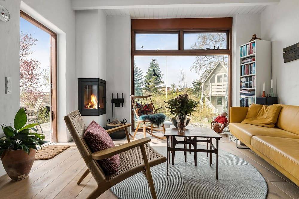 Haustierfreundliches Haus mit 1. in Egå, Djursland