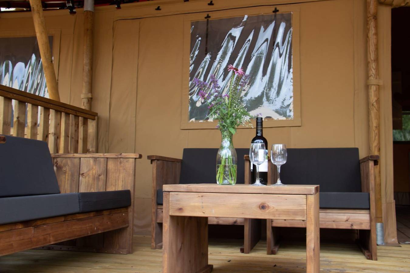 Europarcs Het Amsterdamse Bos — Lodgetent Community 16  in Nordholland