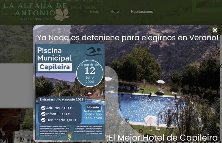 Hotel para 3 personas, con terraza en Alpujarras - 3