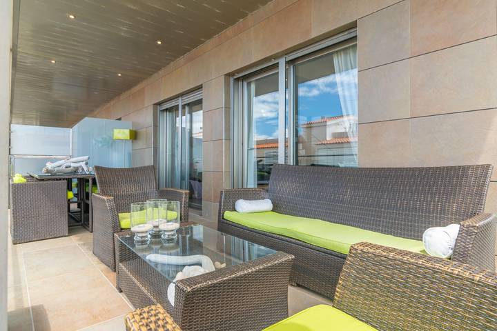 Ganze Ferienwohnung, Mar Colonia - Apartment mit Meerblick in Colonia de Sant Jordi. Wifi gratis in Colònia de Sant Jordi, Ses Salines
