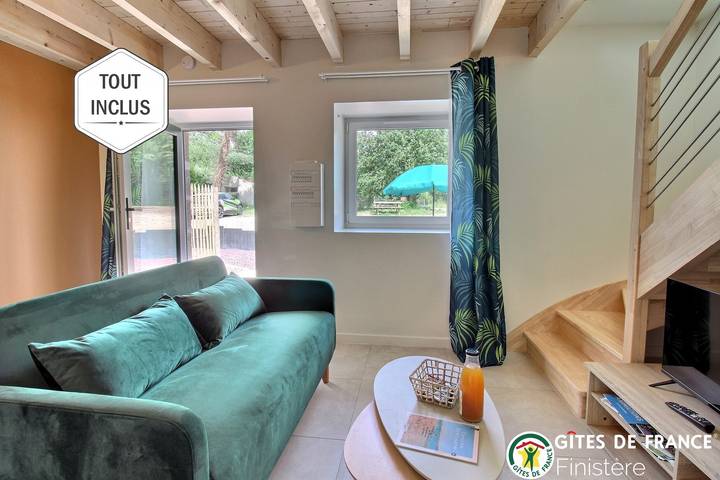 Gîte für 2 Personen, mit Garten - 1