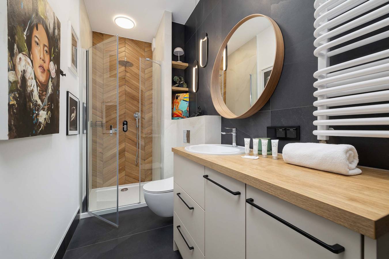 Ganzes Studio, Studio für 4 Personen mit Balkon/Terrasse in Kattowitz, Schlesien