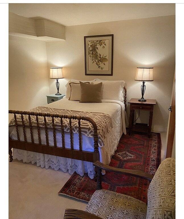 Craftsman Style Brick Cottage 1937 downstairs apartment in Tyron, Polk County NC