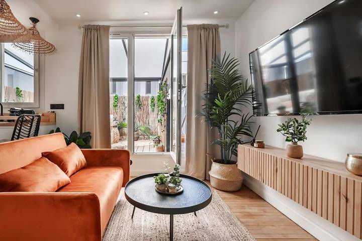 Gîte pour 3 personnes, avec sauna ainsi que jacuzzi et terrasse à Ivry-sur-Seine - 2