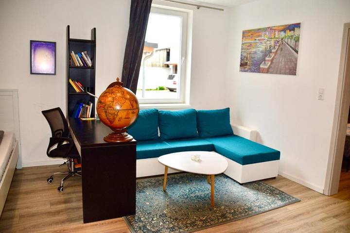 Ferienwohnung für 5 Personen, mit Balkon und Terrasse sowie Garten in Gommern