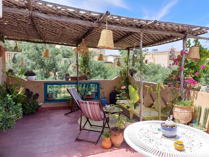 Appartement de vacances pour 2 personnes, avec jardin et vue