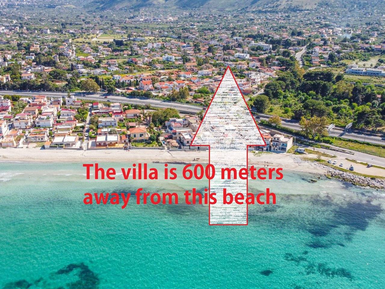 Gemütliches Haus in Carini mit privatem Pool in Villagrazia di Carini, Carini