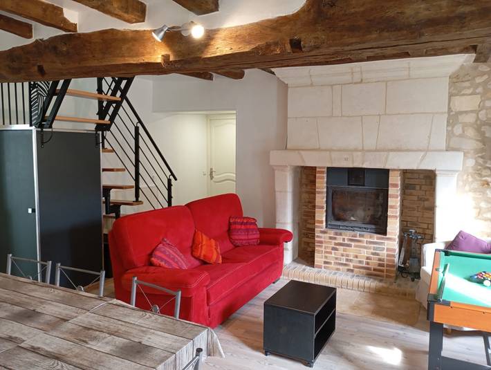 Ferienhaus 'La Tanière Du Loir' mit Terrasse, Garten und Wlan in Aubigné-Racan, Sarthe
