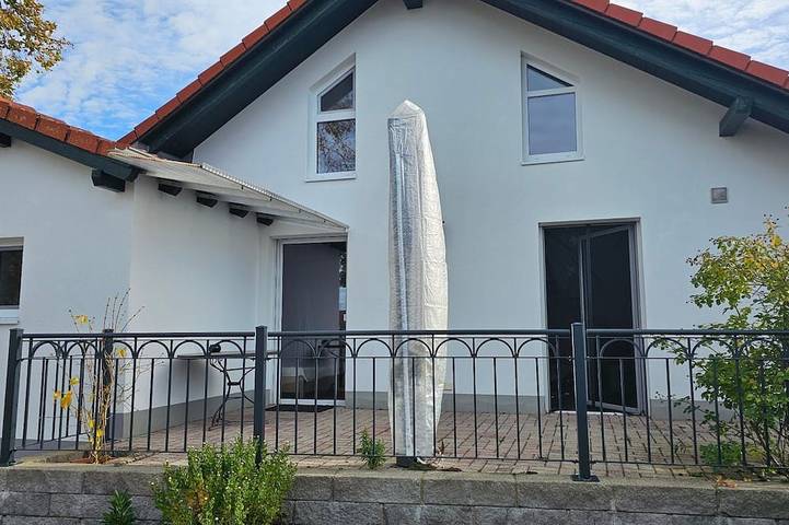 Ferienhaus für 3 Personen, mit Garten und Terrasse, mit Haustier