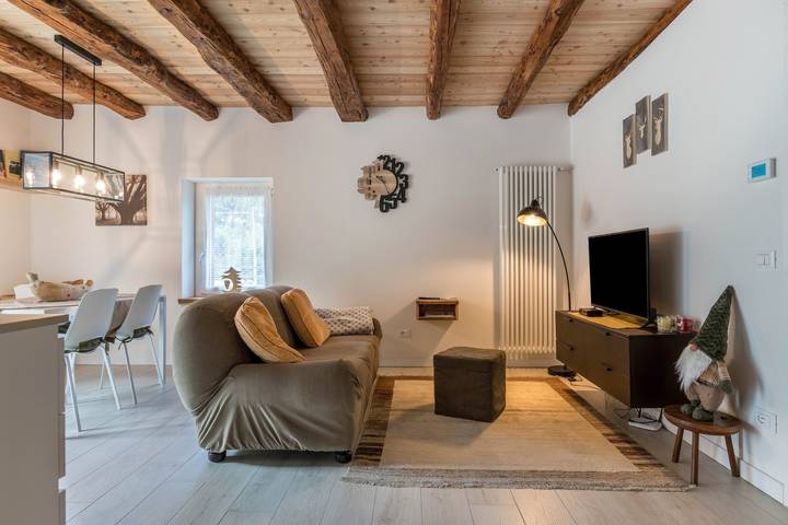 Appartamento per 4 persone, con Balcone e Giardino