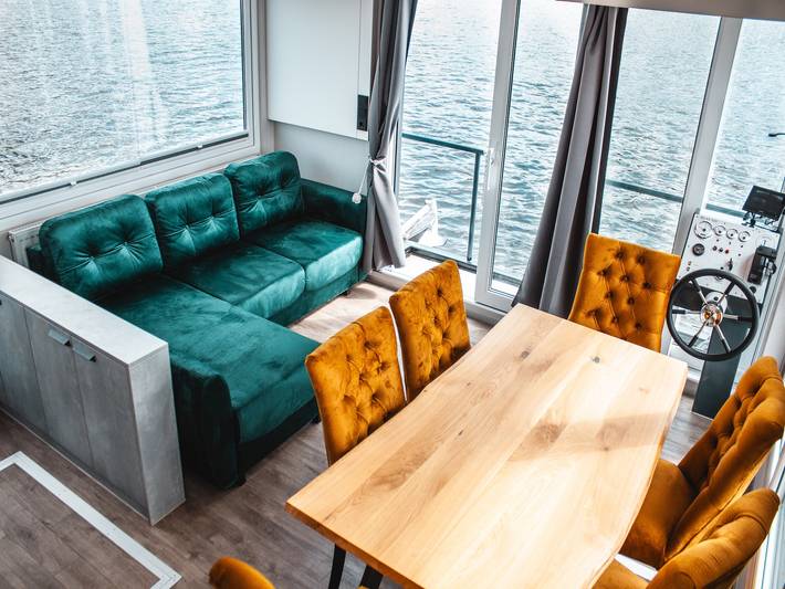 Hausboot für 6 Personen, mit Terrasse und Sauna in Brandenburg - 4