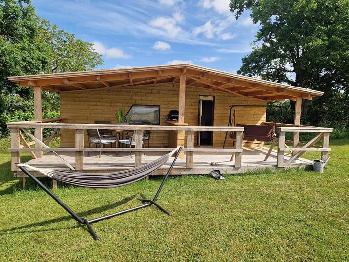 Tente pour 2 personnes, avec Terrasse ainsi que Piscine et Vue