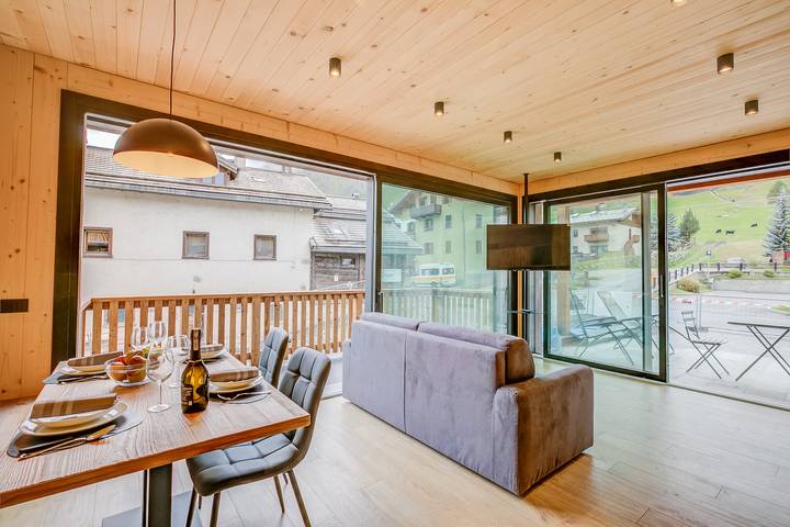 Hütte für 4 Personen, mit Terrasse in Livigno - 3